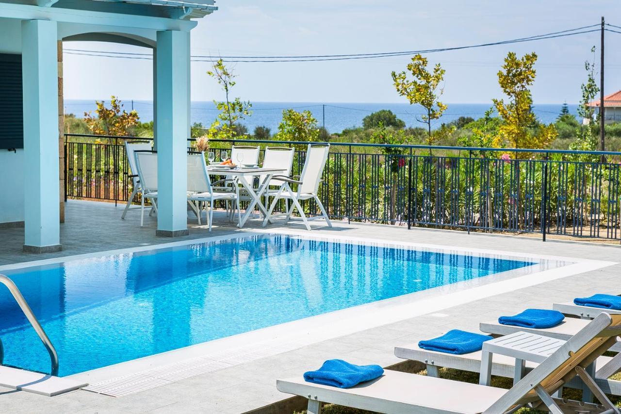 Seirios Luxury Villa Svoronata Dış mekan fotoğraf