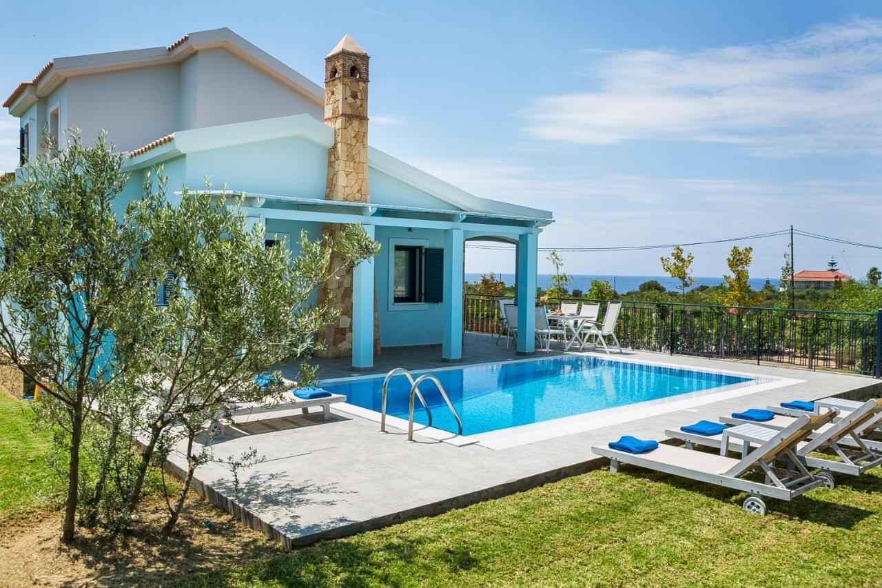 Seirios Luxury Villa Svoronata Dış mekan fotoğraf